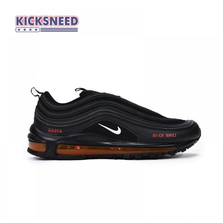 Cheap MSCHF x INRI x Nike Air Max 97 Black White Red Size 36-45