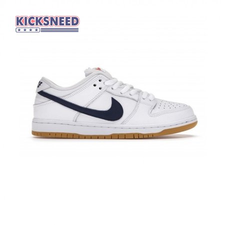 Dunk Low Pro ISO SB 'Orange Label - White Navy' Size 36-47.5