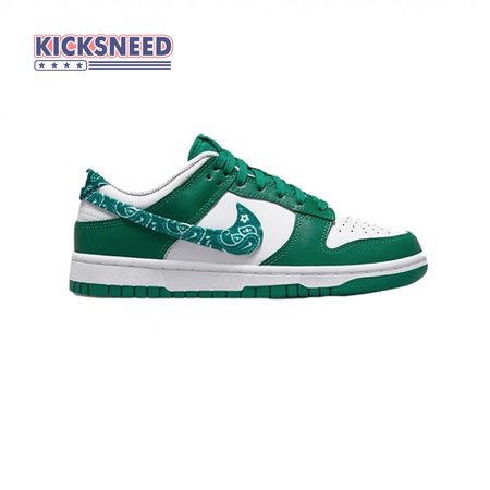 Nike Dunk Low Essential Paisley Pack Green Size 40-47.5