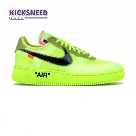 Off-White x Air Force 1 Low 'Volt' Size 36-46