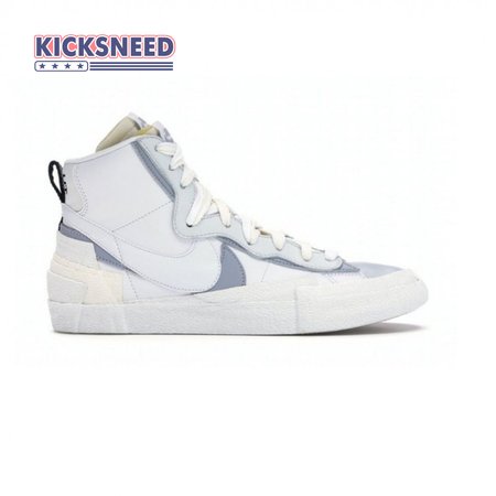 Sacai x Blazer Mid 'White Grey' Size 40-47.5