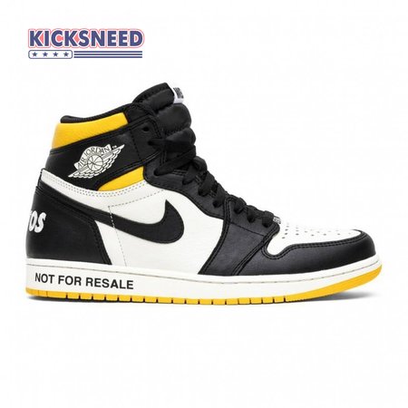 Jordan 1 Retro High "Not for Resale" Varsity Maize Size 40-47.5