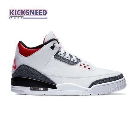 Air Jordan 3 Retro Denim SE 'Fire Red' Size 40-47.5