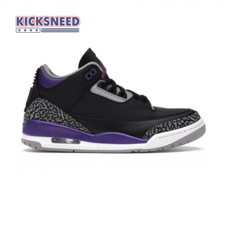 Air Jordan 3 Retro 'Court Purple' Size 40-47.5