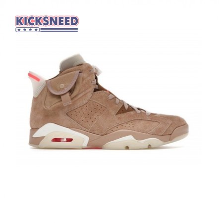 Travis Scott x Air Jordan 6 Retro 'British Khaki' Size 40-47.5