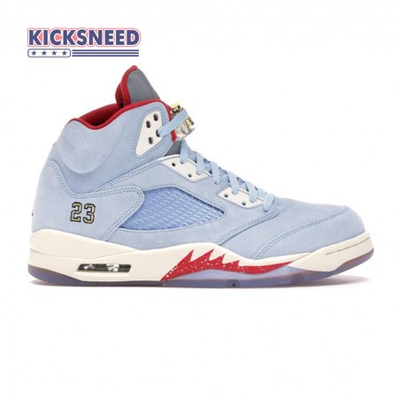 Trophy Room x Air Jordan 5 Retro 'Ice Blue' Size 40-47.5