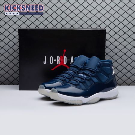 Jordan 11 Retro Dark Blue 378037-441 Size 40-47.5