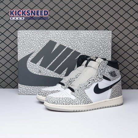 Jordan 1 Retro High OG White Cement DZ5485-052 Size 40-47.5