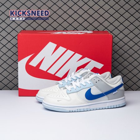 Nike Dunk Low Ivory Hyper Royal FB1543-141 Size 36-46