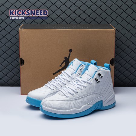 Jordan 12 Retro White University Blue (2004) (Women's) 308243-142