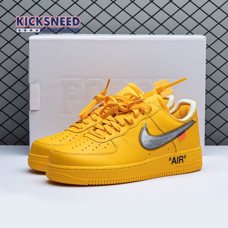 Off-White x Air Force 1 Low 'University Gold' Size 36-47.5