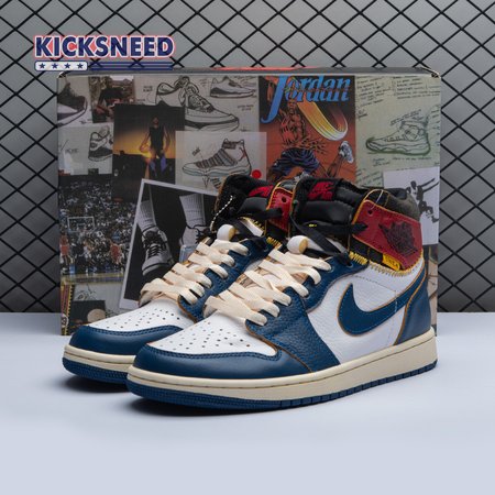 Jordan 1 Retro High Union Los Angeles Blue Toe Size 40-47.5