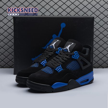 Jordan 4 Retro Black Blue Size 40-47.5