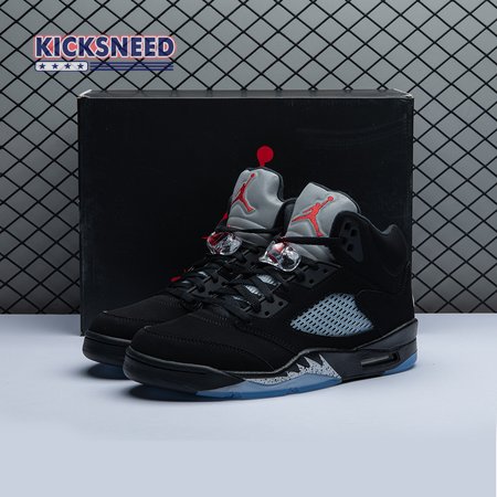 Jordan 5 Retro Black Metallic (2016) 845035-003 Size 40-47.5