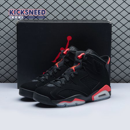 Jordan 6 Retro Black 'Infrared' 384664 060 Size 40-47.5