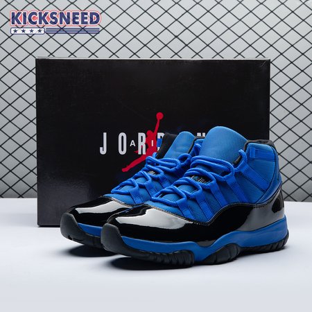 Air Jordan 11 "Black and Blue" CT8012-400