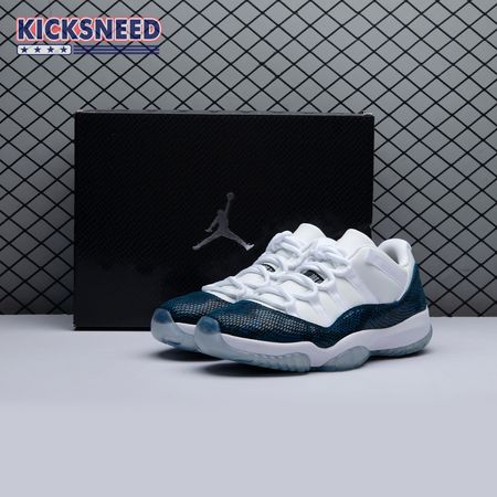 Jordan 11 Retro Low Snake Navy (2019) CD6846-102 Size 36-47.5