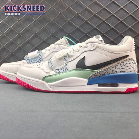 Jordan Legacy 312 Low Easter White Valerian Blue DV9127-101