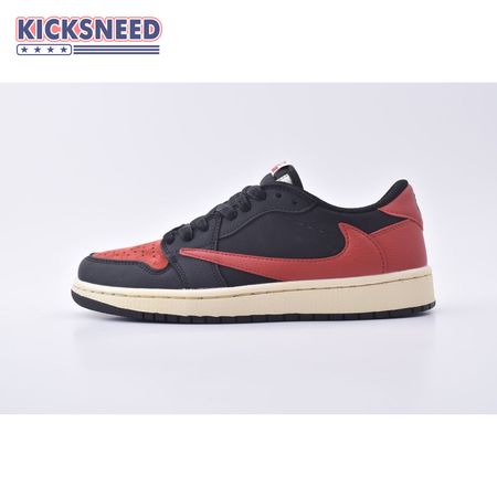 Travis Scott x Air Jordan 1 Low Bred DM7866-061 Unisex Size