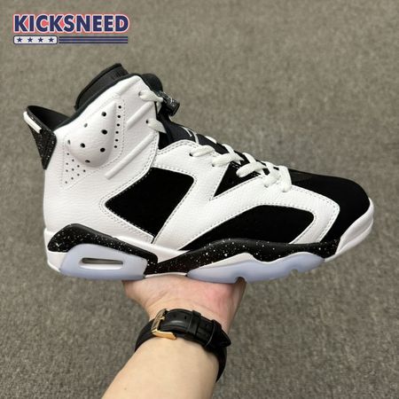 Jordan 6 Retro Oreo 384664-101 Men Size