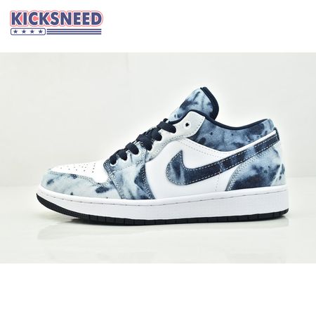 Jordan 1 Low Washed Denim CZ8455-100 Unisex Size