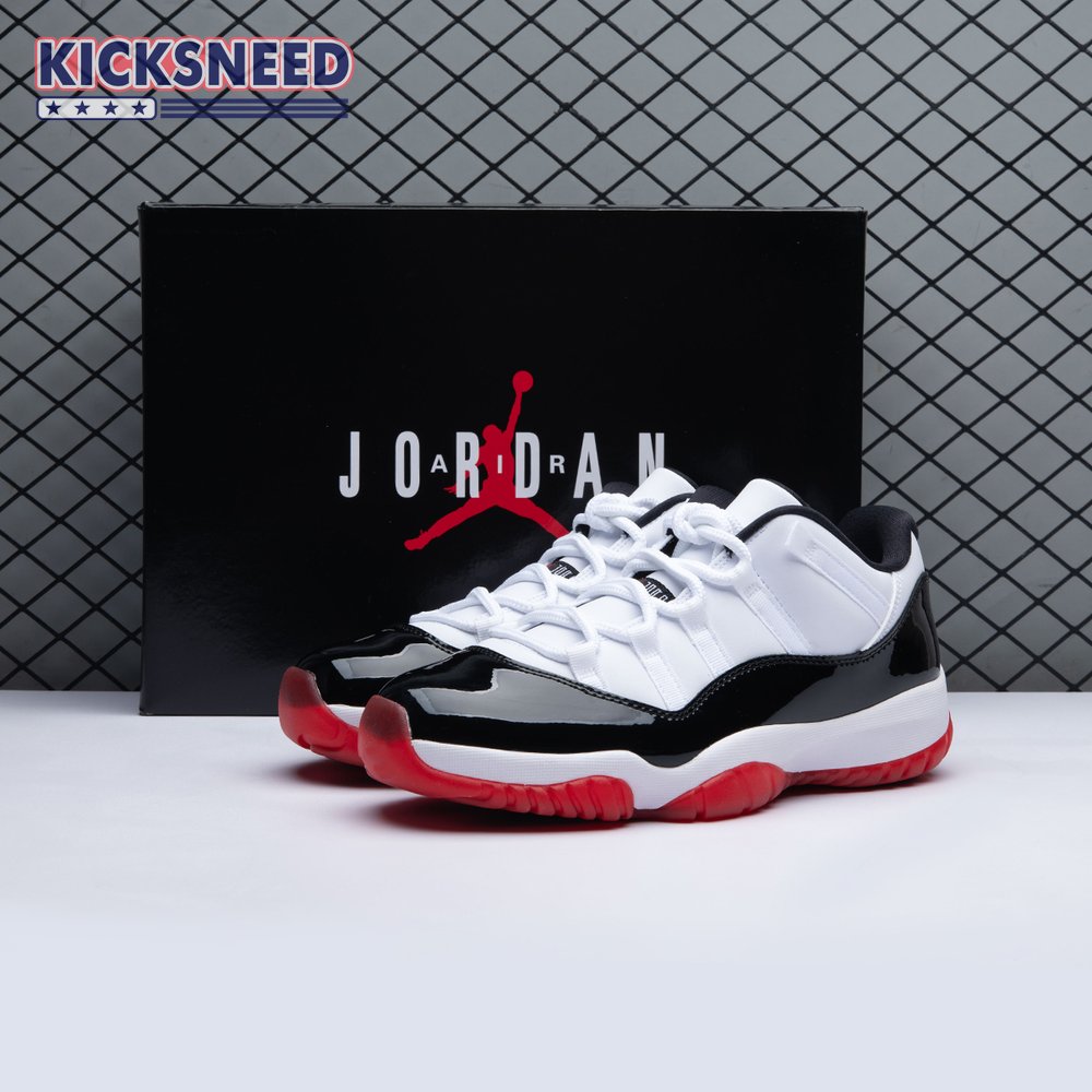 Air Jordan 11 Retro Low 'ConcordBred' AV2187 160 Size 4047.5